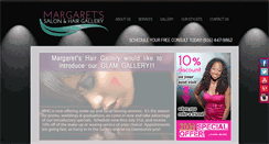 Desktop Screenshot of margaretshairsalon.com